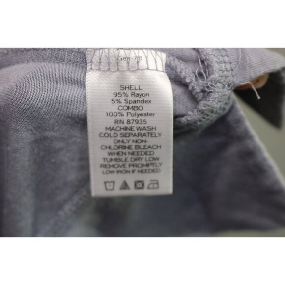 LOGO by Lori Goldstein Sleeveless Gray Silky Open Front Overlay-1X-Boho-Pockets - Picture 11 of 14